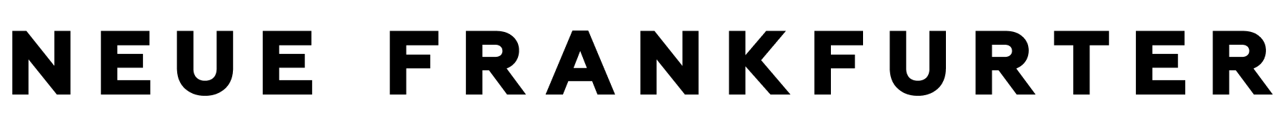 NEUE FRANKFURTER Logo
